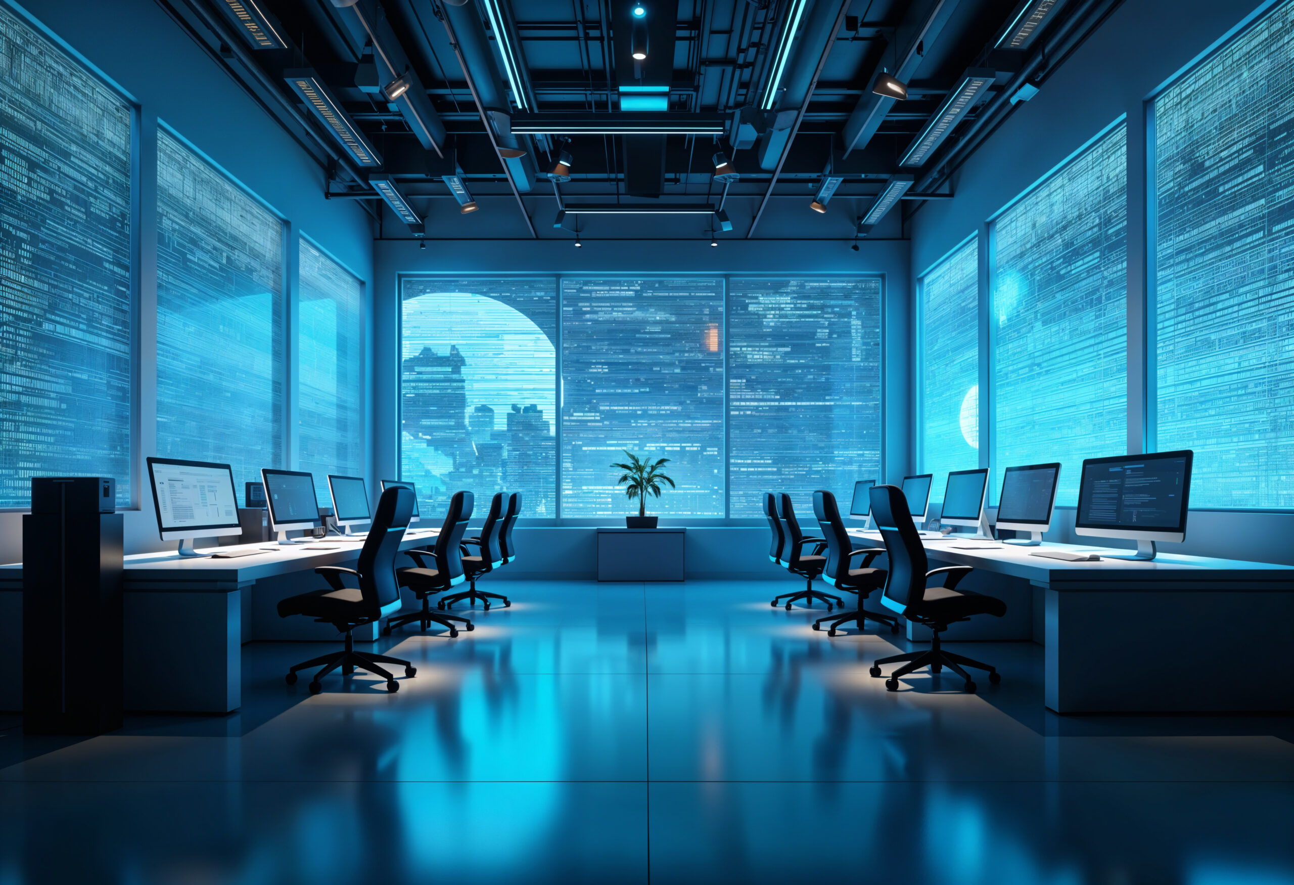 future visions business technology concept